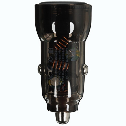 Купить Автомобильное ЗУ TFN USB/USB-C PD черный  9258287. Характеристики, отзывы и цены в Донецке