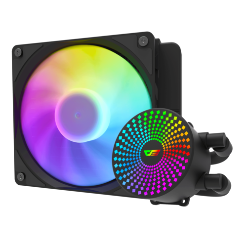 Купить Система охлаждения DarkFlash Radiant DC120 черная  5482455. Характеристики, отзывы и цены в Донецке
