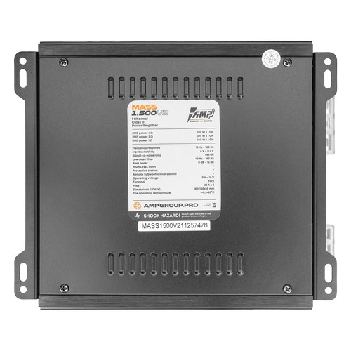 Купить Усилитель AMP MASS 1.500 Ver.2  5450976. Характеристики, отзывы и цены в Донецке