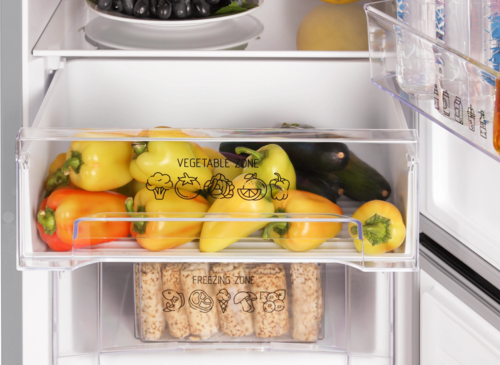 Купить Холодильник с морозильником   NORD NRB 161NF S серебристый  9291902. Характеристики, отзывы и цены в Донецке