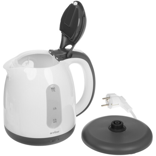 Купить Электрочайник Aceline EK-P1900W белый  9070759. Характеристики, отзывы и цены в Донецке