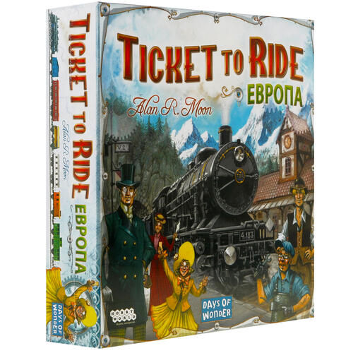 Купить Игра настольная "Ticket to Ride: Европа"  0199470. Характеристики, отзывы и цены в Донецке