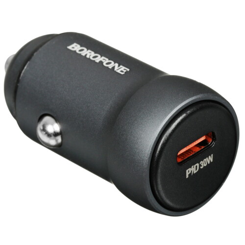 Купить Автомобильное ЗУ Borofone BZ32 Fresh черный  9244294. Характеристики, отзывы и цены в Донецке