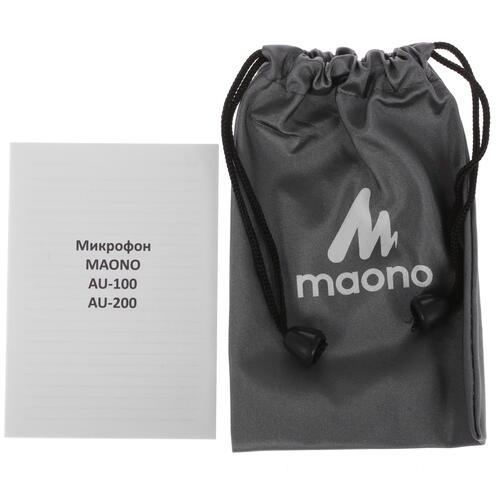 Купить Микрофон Maono AU-100 черный  1247981. Характеристики, отзывы и цены в Донецке