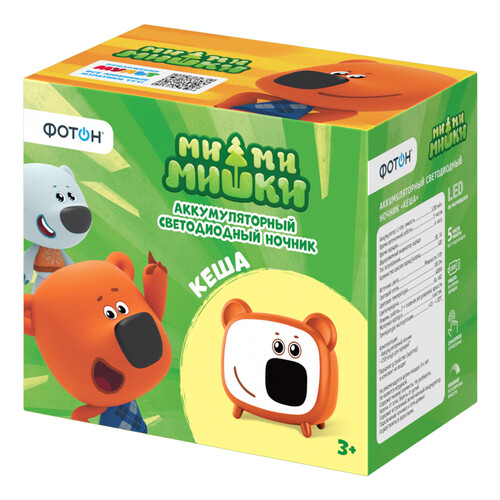 Купить Ночник Фотон Ми-ми-мишки Кеша" TGS-18 оранжевый  9175512. Характеристики, отзывы и цены в Донецке