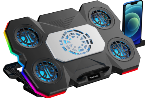 Купить Подставка для ноутбука Panteon CP-175 RGB черный  5480925. Характеристики, отзывы и цены в Донецке