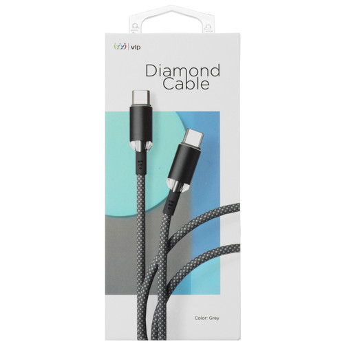Купить Кабель VLP USB Type-C - USB Type-C серый  5466281. Характеристики, отзывы и цены в Донецке
