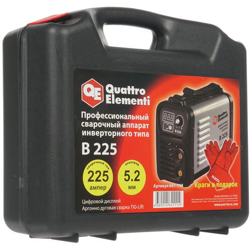 Купить Сварочный аппарат Quattro Elementi B 225 641-114  8151391. Характеристики, отзывы и цены в Донецке