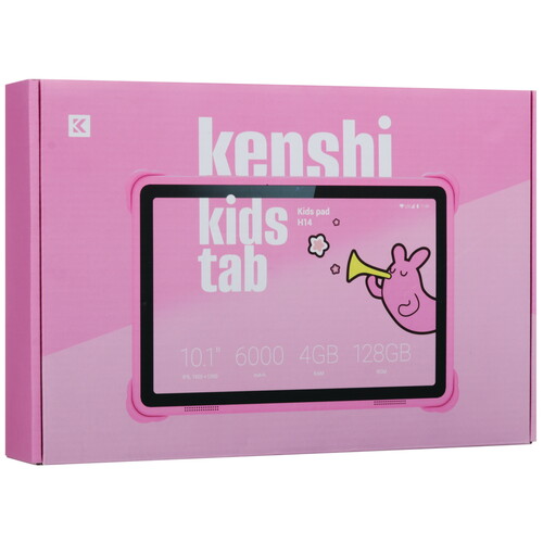 Купить 10.1" Планшет KENSHI Kids H14 LTE 128 ГБ розовый  9158929. Характеристики, отзывы и цены в Донецке