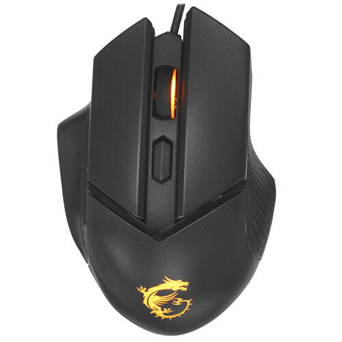 Купить Мышь проводная MSI Clutch GM20 Elite [S12-0401870-C54] черный  5309721. Характеристики, отзывы и цены в Донецке