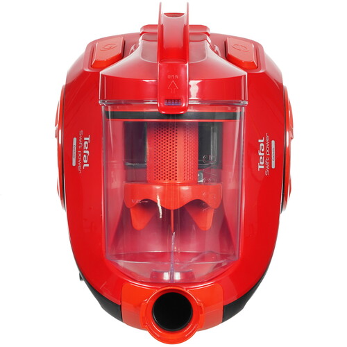 Купить Пылесос Tefal Swift Power Cyclonic TW2913EA красный  8199289. Характеристики, отзывы и цены в Донецке