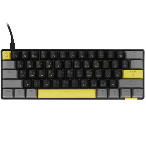 Купить Клавиатура проводная PANTEON T3 PRO BS HS RGB  9251451. Характеристики, отзывы и цены в Донецке