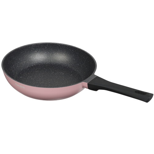 Купить Сковорода Tesoro Florence Induction TF5126i, 26 см розовый  5462686. Характеристики, отзывы и цены в Донецке