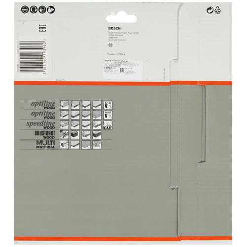 Купить Диск пильный Bosch 2608640602  1177716. Характеристики, отзывы и цены в Донецке