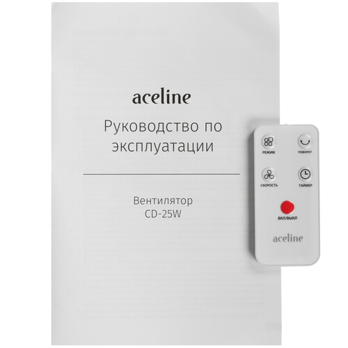 Купить Вентилятор Aceline CD-25W  белый  5433013. Характеристики, отзывы и цены в Донецке