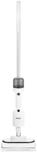 Купить Пароочиститель Kitfort КТ-1062 белый  9087560. Характеристики, отзывы и цены в Донецке
