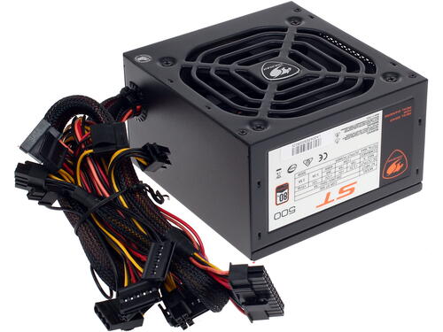 Купить Блок питания Cougar STE 500W [CGR ST-500] черный  1107334. Характеристики, отзывы и цены в Донецке