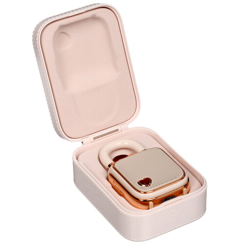 Купить Портативная колонка Divoom LoveLock, розовый  9979863. Характеристики, отзывы и цены в Донецке