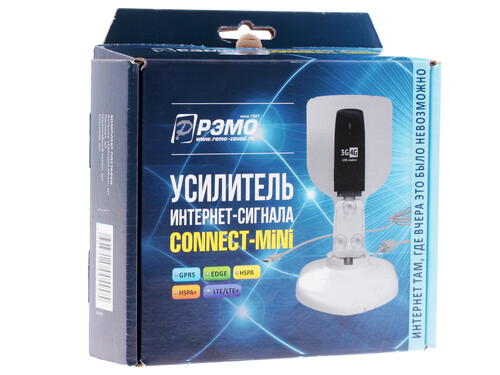Купить Усилитель интернет-сигнала РЭМО Connect MiNi 3G/4G  1051663. Характеристики, отзывы и цены в Донецке