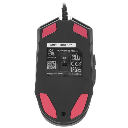 Купить Мышь проводная A4Tech Bloody P91s  черный  1698500. Характеристики, отзывы и цены в Донецке