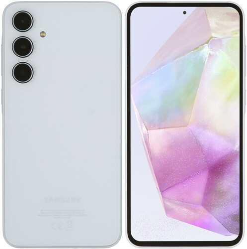 Купить 6.6" Смартфон Samsung Galaxy A35 128 ГБ голубой  5498681. Характеристики, отзывы и цены в Донецке