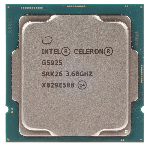 Купить Процессор Intel Celeron G5925 BOX  4716229. Характеристики, отзывы и цены в Донецке