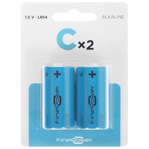 Купить Батарейка FinePower C / C (LR14/ER26500/R14)  5410506. Характеристики, отзывы и цены в Донецке