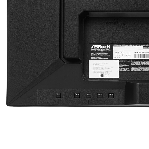 Купить 27" Монитор AsRock Phantom Gaming PG27QFT1B черный  5495387. Характеристики, отзывы и цены в Донецке