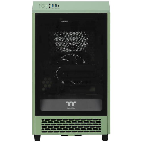 Купить Корпус Thermaltake The Tower 200 Matcha Green [CA-1X9-00SEWN-00] зеленый  5432576. Характеристики, отзывы и цены в Донецке