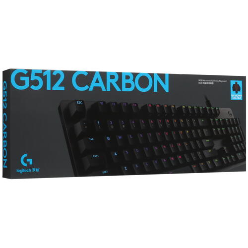 Купить Клавиатура  проводная Logitech G512 Carbon  5422356. Характеристики, отзывы и цены в Донецке