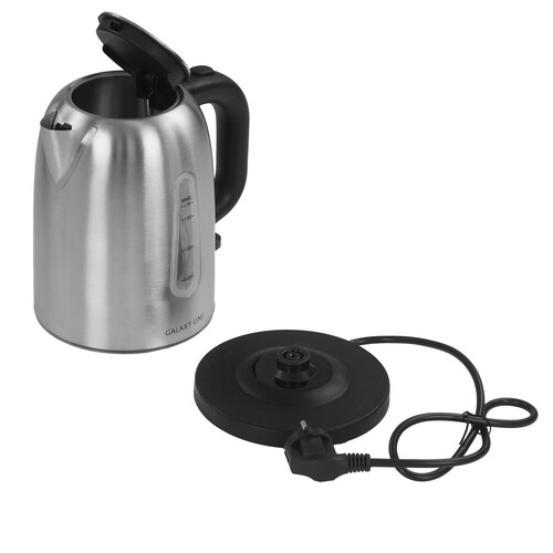 Купить Электрочайник Galaxy LINE GL 0366 серебристый  9290022. Характеристики, отзывы и цены в Донецке