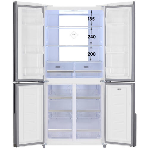 Купить Холодильник многодверный  DEXP MCr4-43AKA белый  5426536. Характеристики, отзывы и цены в Донецке
