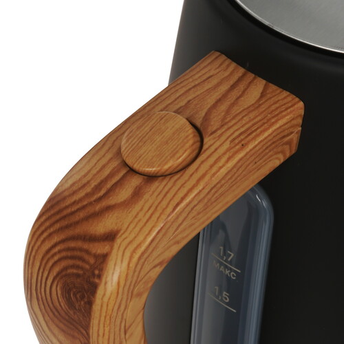 Купить Электрочайник Kitfort КТ-6792 черный  9241133. Характеристики, отзывы и цены в Донецке