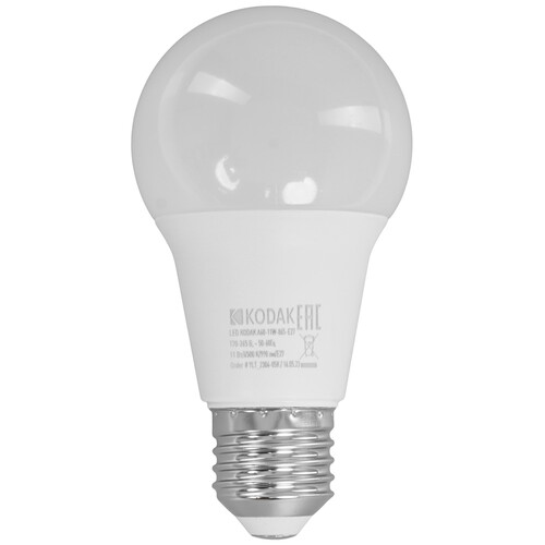 Купить Комплект светодиодных ламп Kodak A60-11W-865-E27  9305899. Характеристики, отзывы и цены в Донецке