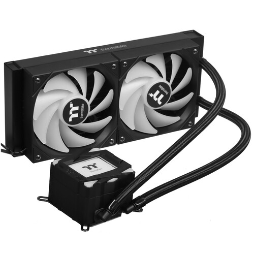 Купить Система охлаждения Thermaltake LA240 ARGB черная  5613471. Характеристики, отзывы и цены в Донецке