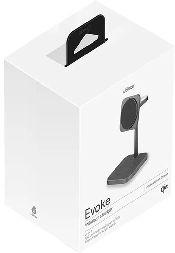 Купить Беспроводное зарядное устройство uBear Evoke серый  9302716. Характеристики, отзывы и цены в Донецке