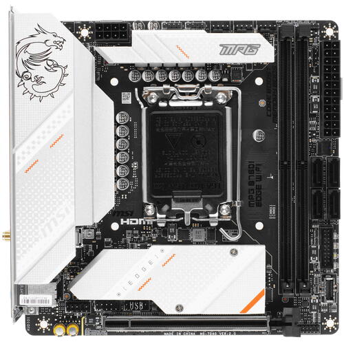 Купить Материнская плата MSI MPG B760I EDGE WIFI  5405042. Характеристики, отзывы и цены в Донецке