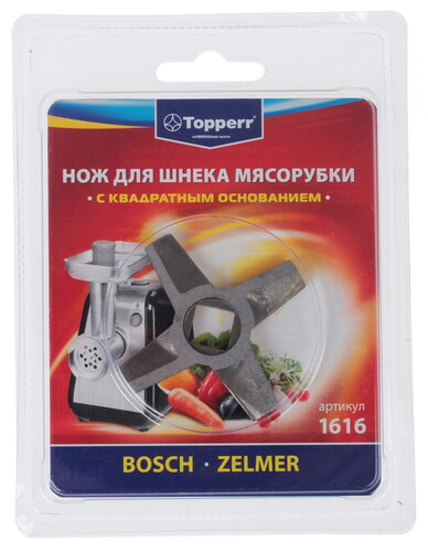 Купить Нож для шнека Topperr 1616  1101622. Характеристики, отзывы и цены в Донецке