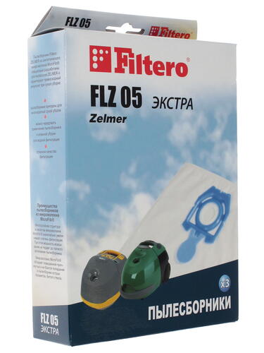 Купить Мешок-пылесборник Filtero FLZ 05 белый  7926416. Характеристики, отзывы и цены в Донецке