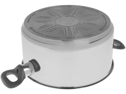 Купить Кастрюля Tefal Daily Cook G7124645 4.5 л 24 см серебристый  1230623. Характеристики, отзывы и цены в Донецке