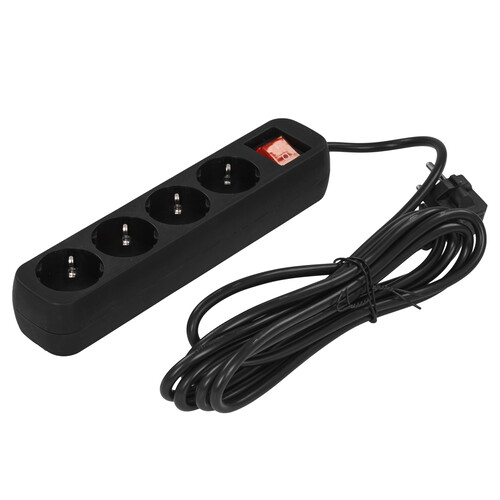 Купить Удлинитель Defender G430 черный  9204475. Характеристики, отзывы и цены в Донецке