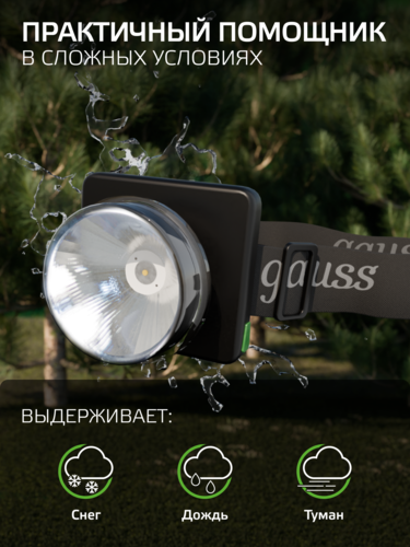 Купить Фонарь Gauss GFL401  9174970. Характеристики, отзывы и цены в Донецке