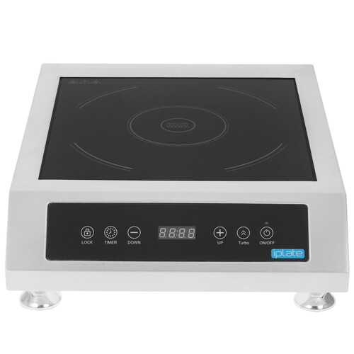 Купить Плита компактная электрическая iPlate 3500 ALINA черный  5306669. Характеристики, отзывы и цены в Донецке