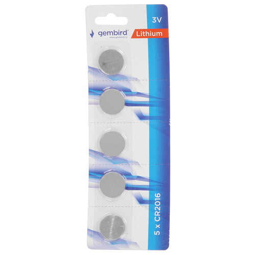 Купить Батарейка Gembird Lithium CR2016  9267356. Характеристики, отзывы и цены в Донецке