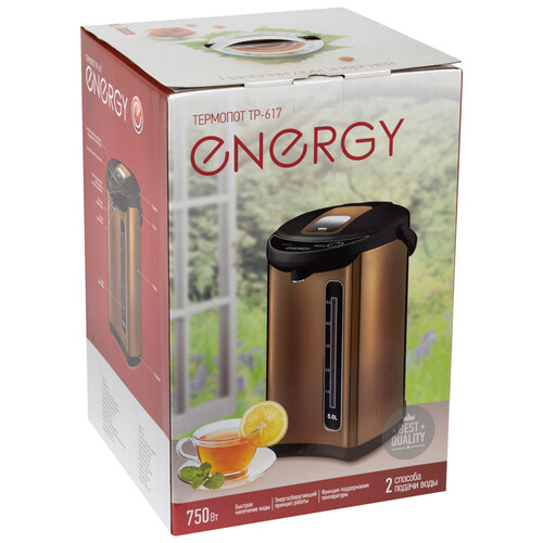 Купить Термопот Energy TP-617 золотистый  8199254. Характеристики, отзывы и цены в Донецке