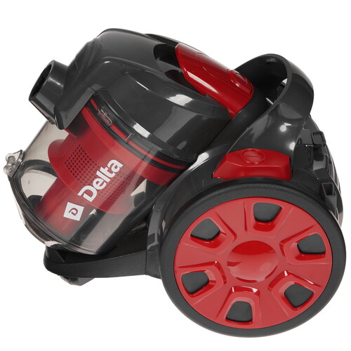 Купить Пылесос DELTA DL-0851 красный  5300245. Характеристики, отзывы и цены в Донецке