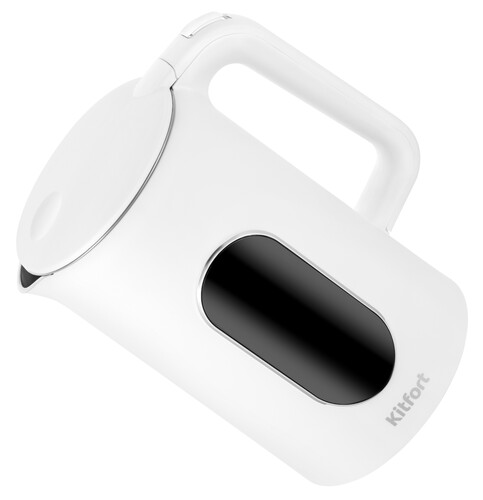 Купить Электрочайник Kitfort КТ-8754 белый  9285142. Характеристики, отзывы и цены в Донецке