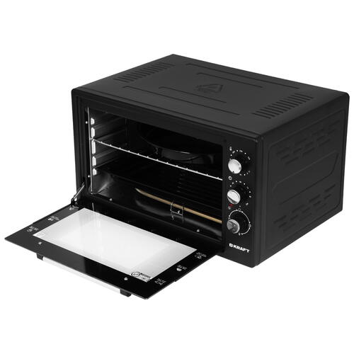 Купить Мини-печь Kraft KF-MO 4500 BL черный  9915649. Характеристики, отзывы и цены в Донецке