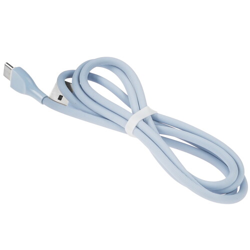 Купить Кабель круглый Perfeo USB Type-C - USB 2.0 Type-A голубой 1 м  9173173. Характеристики, отзывы и цены в Донецке