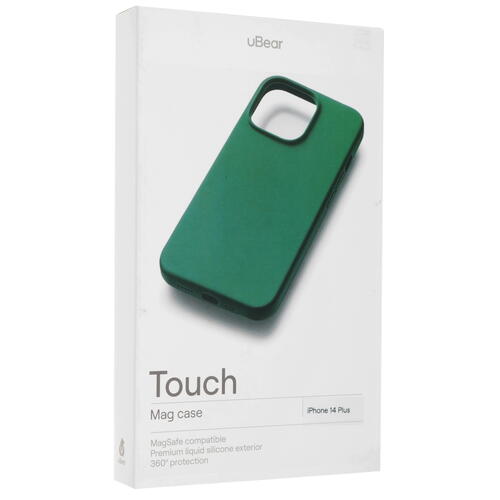 Купить Накладка  uBear Touch Mag Case для Apple iPhone 14 Plus зеленый  5460707. Характеристики, отзывы и цены в Донецке